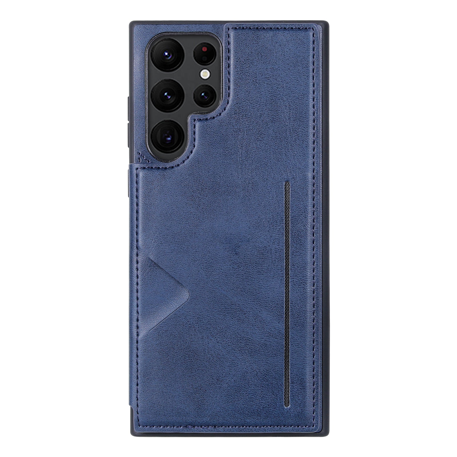 HANMAN Mika Series For Samsung Galaxy S23 Ultra Magnetic Card Slots Design PU Leather Coated TPU Protective Case Phone Back Cover HANMAN Mika Series For Samsung Galaxy S23 Ultra Magnetic Card Slots Design PU Leather Coated TPU Protective Case Phone Back Cover